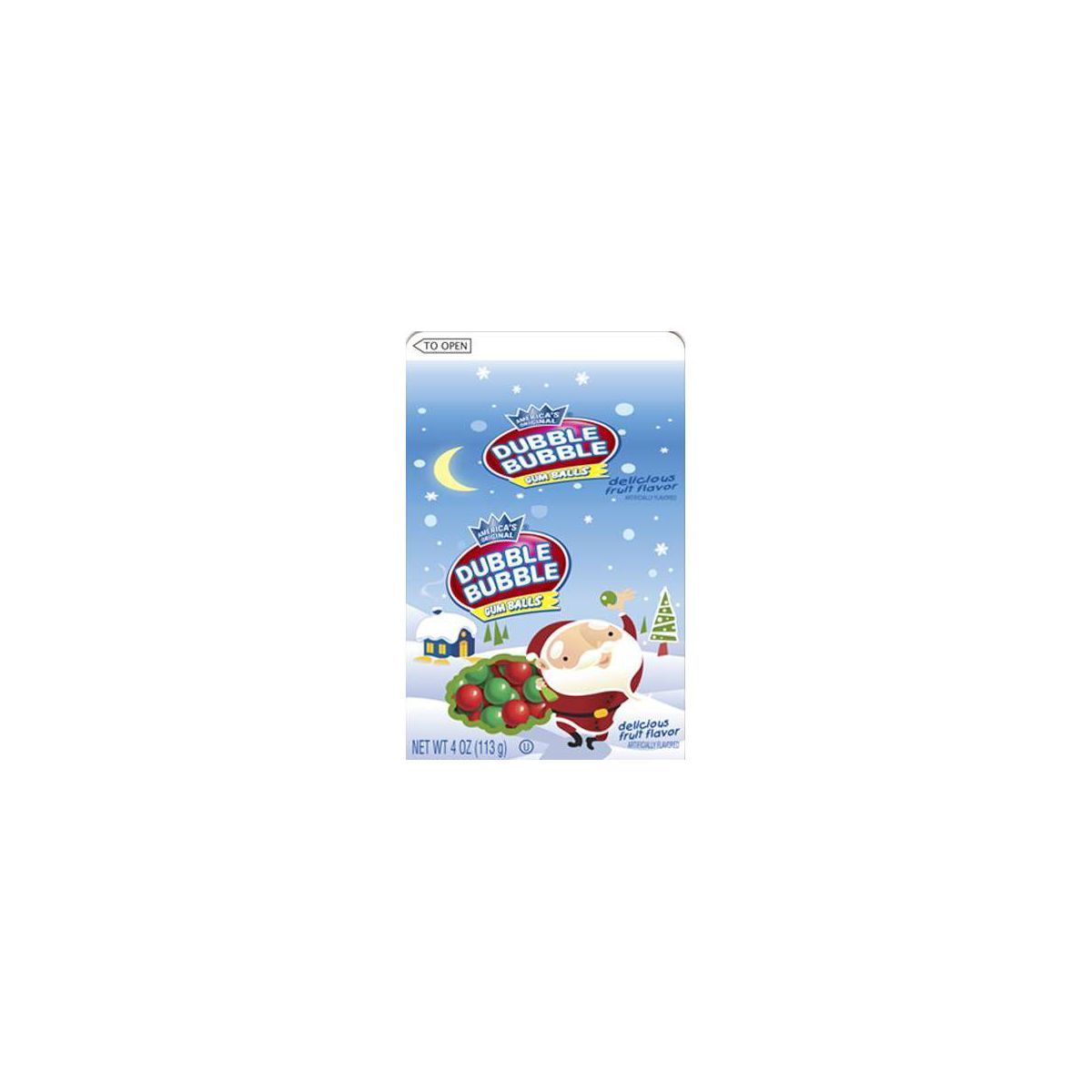 Dubble Bubble Holiday Gumball Carton - 4oz | Target