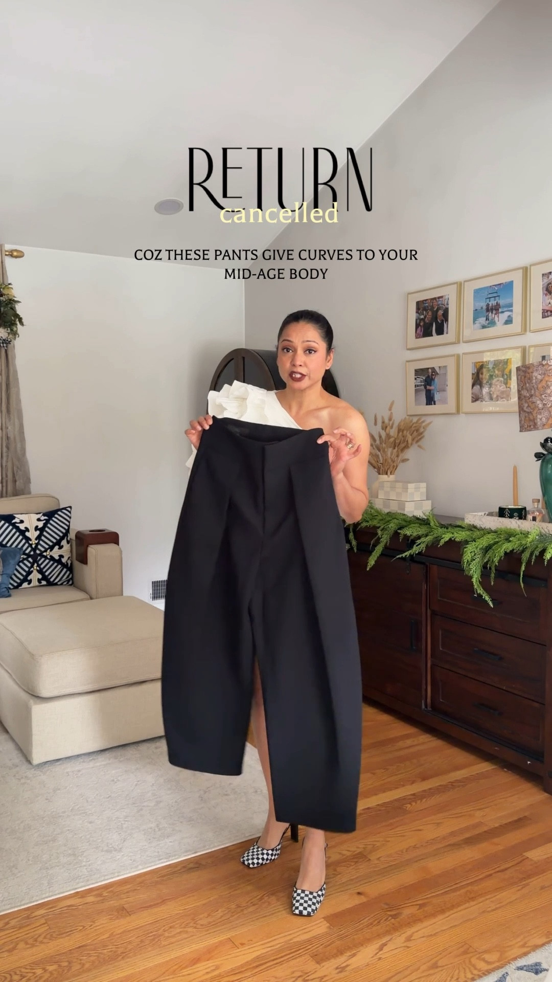 Balloon pants are here to stay and here are three outfit Ideas for three different occasions

#LTKHoliday #LTKgrwm #LTKOver40