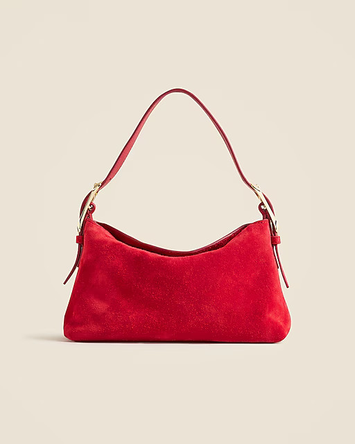Berkeley small shoulder bag in suede | J. Crew US