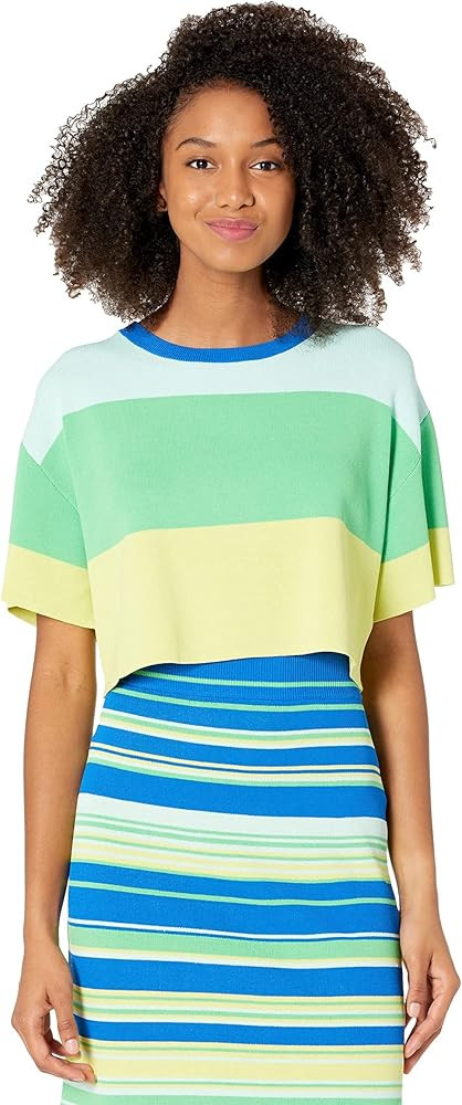 Juicy Couture Boxy Wide Stripe Tee | Amazon (US)