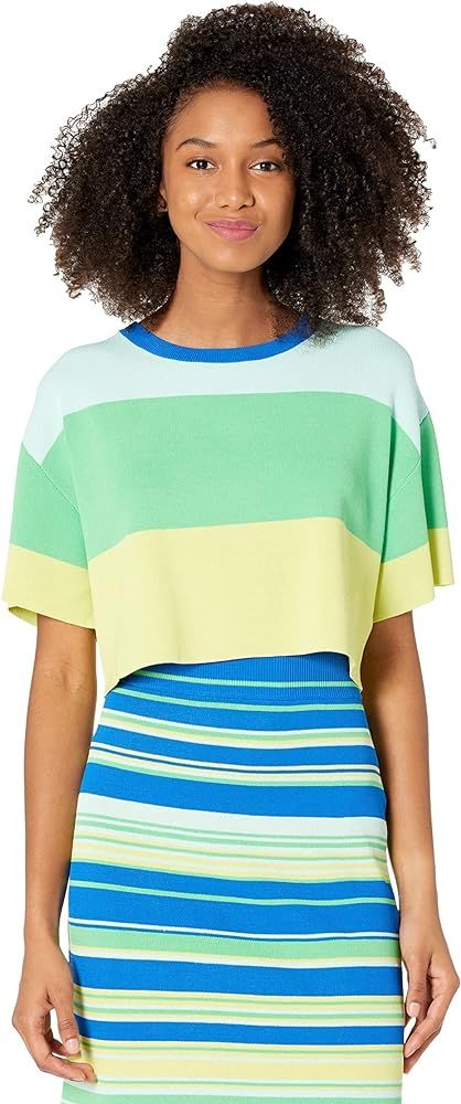 Juicy Couture Boxy Wide Stripe Tee | Amazon (US)