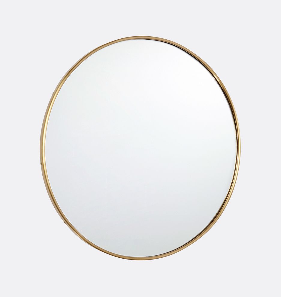 Round Metal Framed Mirror | Rejuvenation