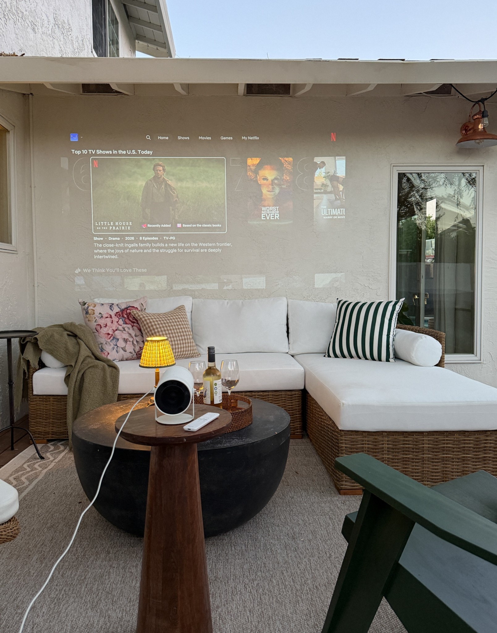 Backyard vibes 🎬