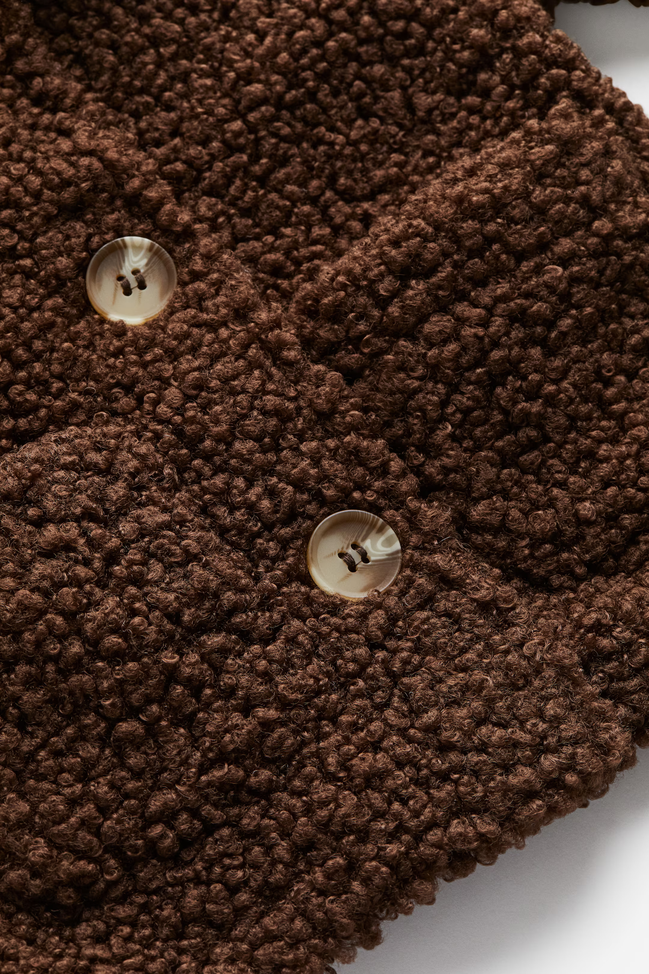 Collared Teddy Bear Jacket | H&M (US + CA)