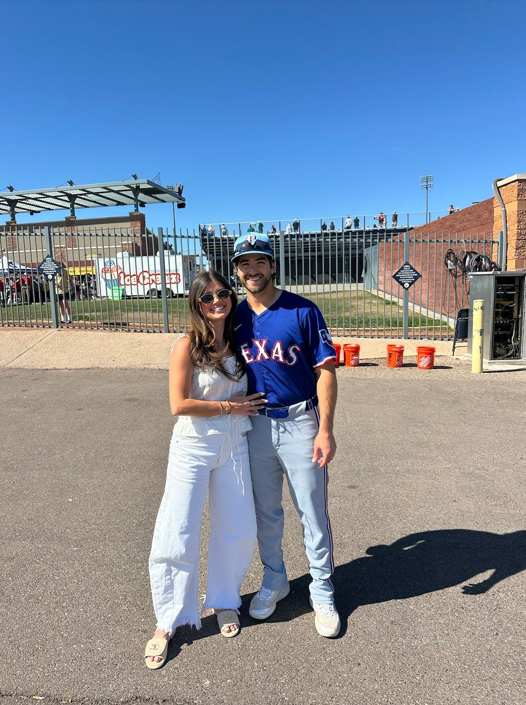 spring training season w/ my guy 🫶🏼✨⚾️

#LTKStyleTip