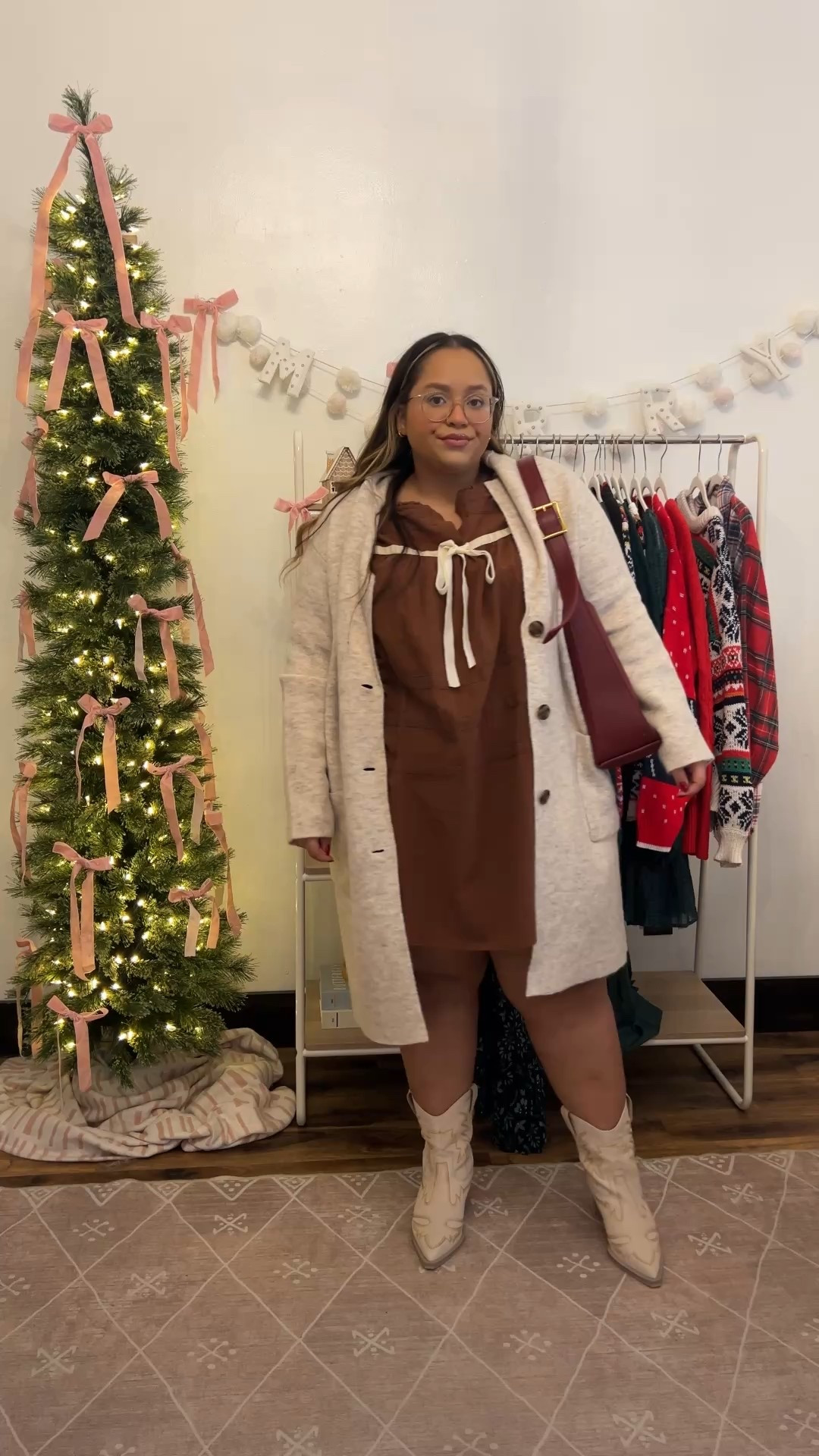 7 days of Amazon Thanksgiving Outfits - Day 4 
Plus size thanksgiving outfit ideas 
Size 16 / 5’2 / XL

#LTKPlusSize #LTKHoliday #LTKCyberWeek