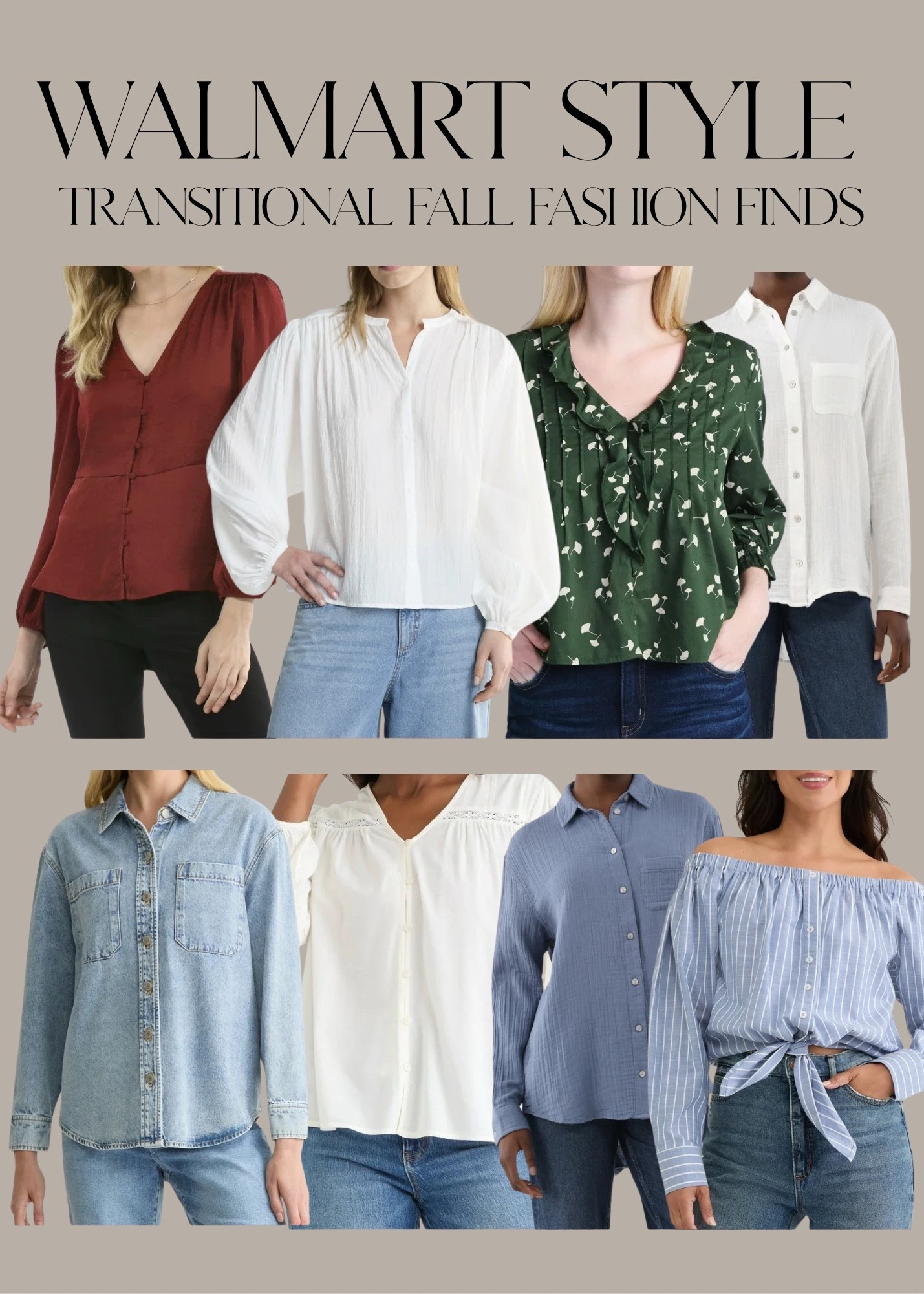 Transitional fall fashion finds 

#LTKStyleTip #LTKFindsUnder50 #LTKSaleAlert