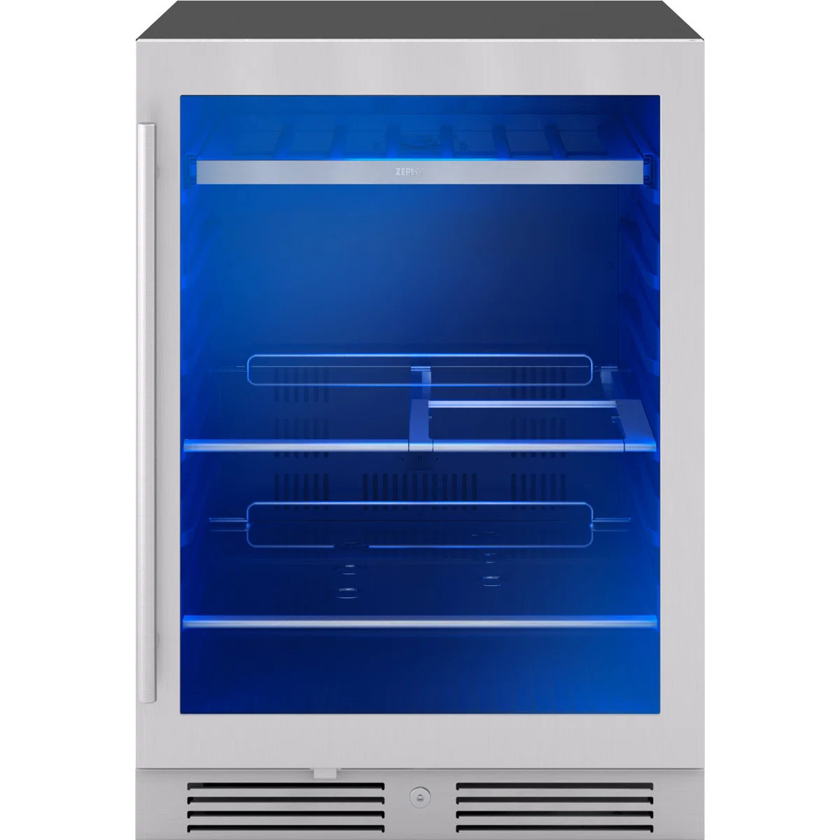 Zephyr Presrv 24" 7-Bottle and 108-Can Single Zone Beverage Cooler | Wayfair North America