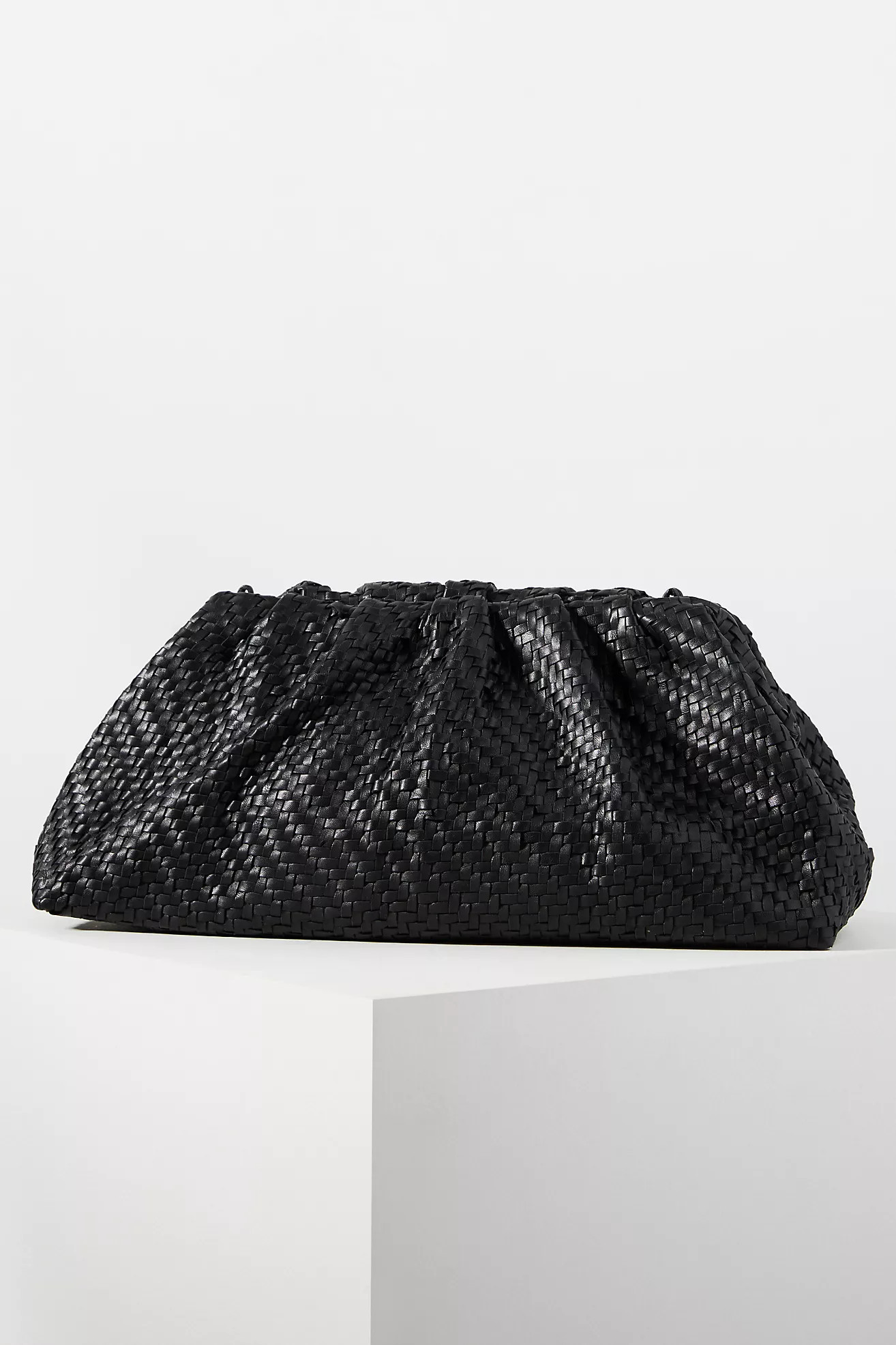 Woven Leather Clutch | Anthropologie (US)