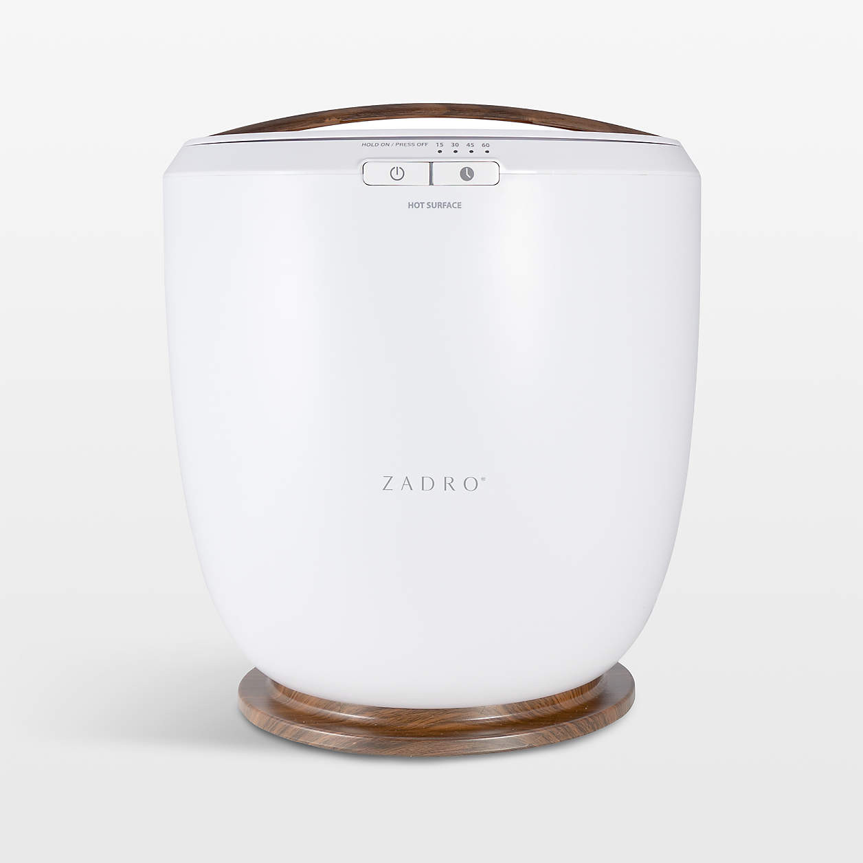 Zadro White Countertop Towel Warmer + Reviews | Crate & Barrel | Crate & Barrel