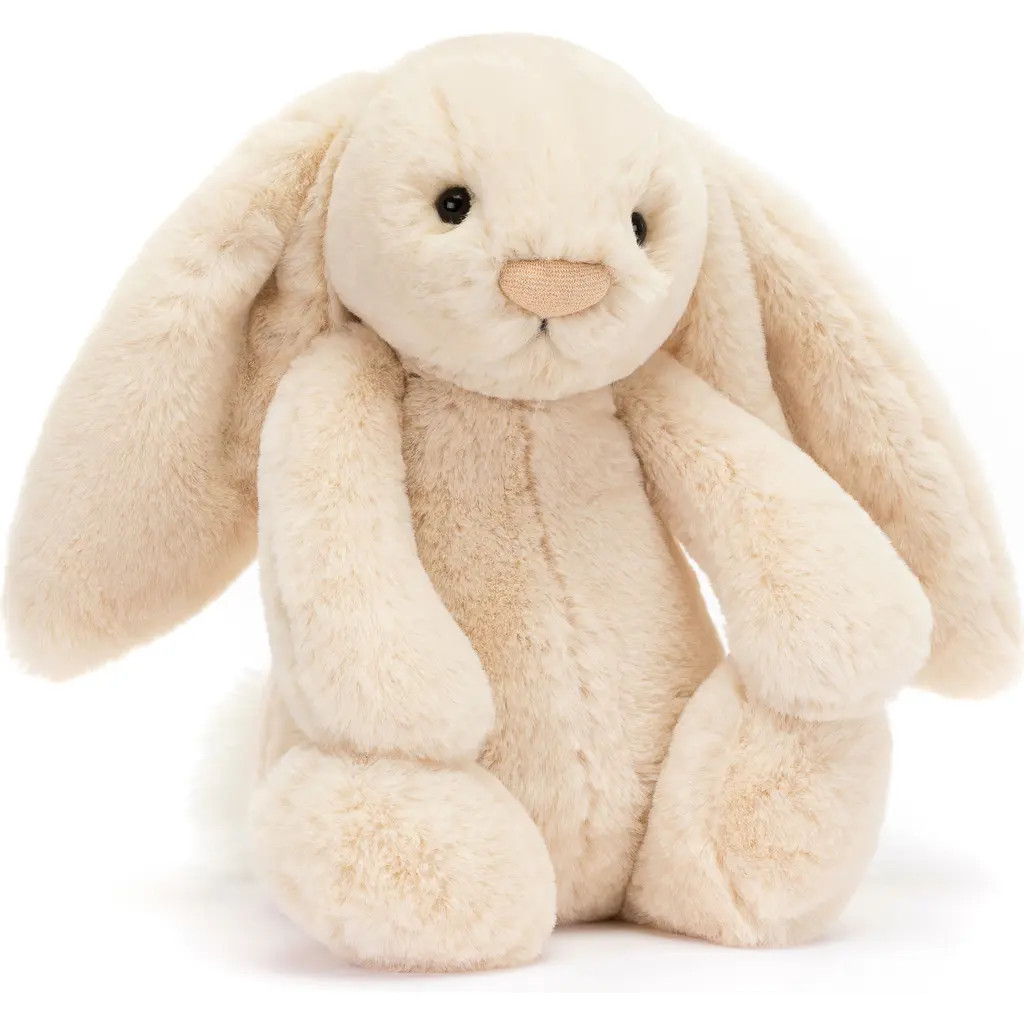 Jellycat Bashful Luxe Bunny Willow Stuffed Animal in White at Nordstrom | Nordstrom