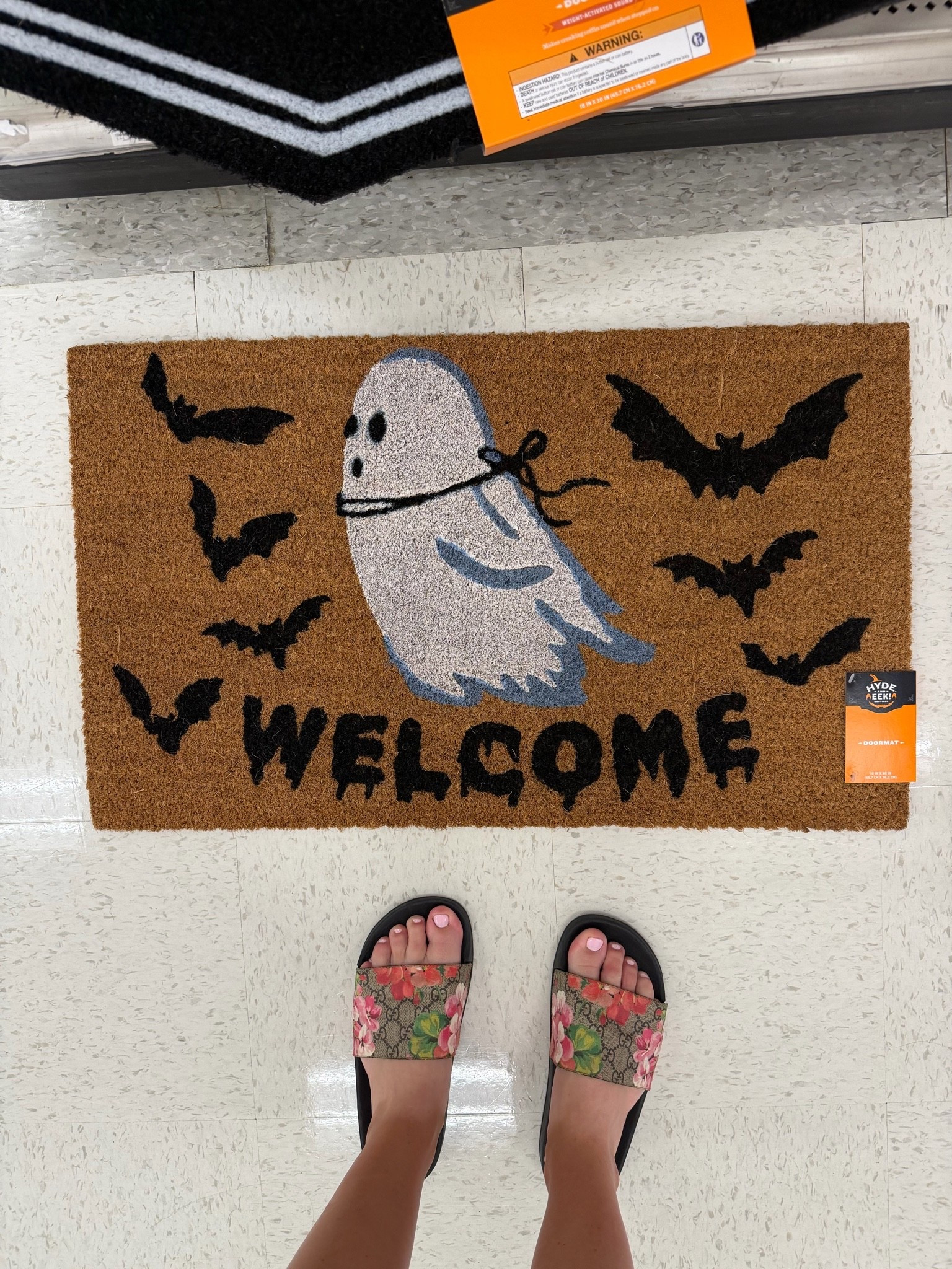 Halloween doormat @Target