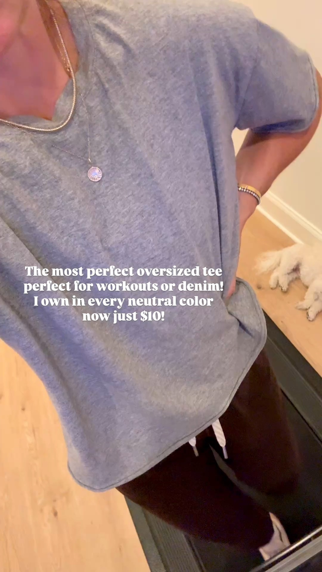 Amazon must have tee on sale for $10! Wearing size small!