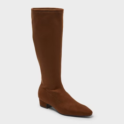 Women's Estella Tall Boots - A New Day™ Black 9.5 | Target