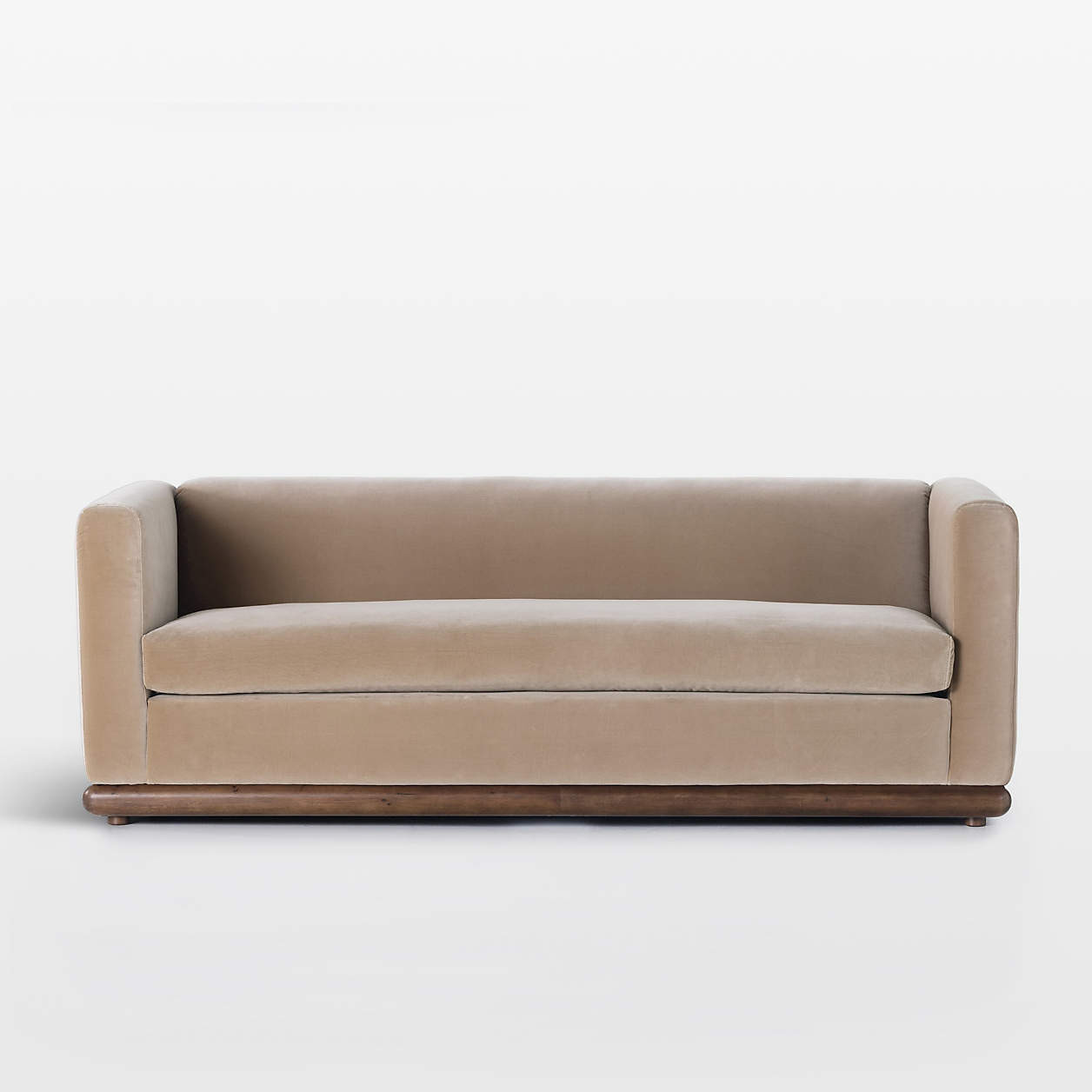 Lincoln 83" Sofa + Reviews | Crate & Barrel | Crate & Barrel