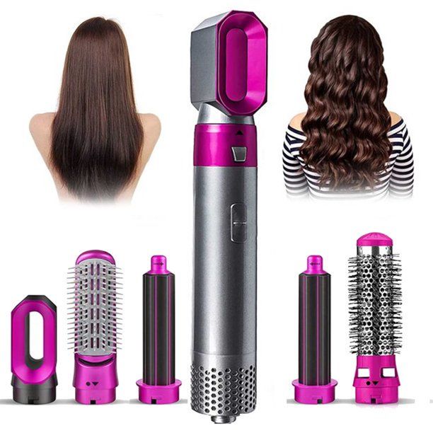 elecsop 5 in 1 Hair Blower, Hair Dryer Brush, Electric Hair Comb, Rotating Hot Air Brush, Suitabl... | Walmart (US)