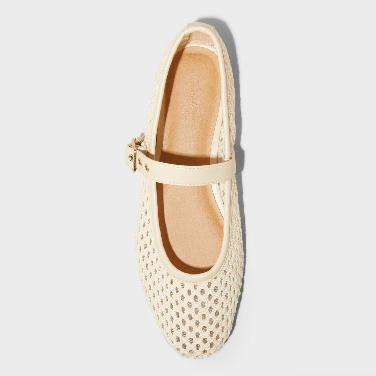 Women's Sylvia Woven Mary Jane Ballet Flats with Memory Foam Insole - Universal Thread™ | Target