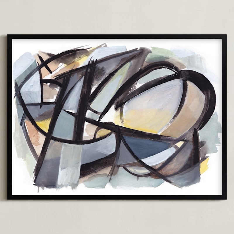 "City of Industry" - Painting Limited Edition Art Print by Hooray Creative. | Minted