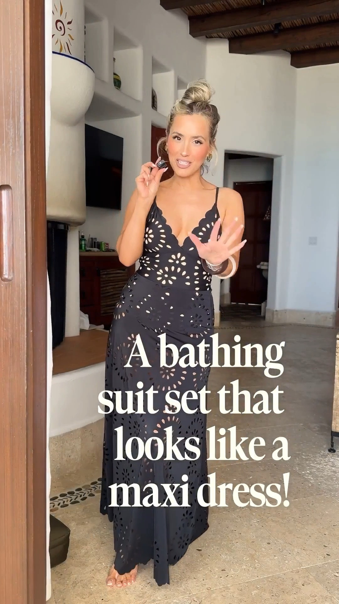 A bathing suit matching set that literally looks like a beautiful maxi dress 😍😍😍 wearing a small!

#LTKmomlife #LTKTravel #LTKSwim
