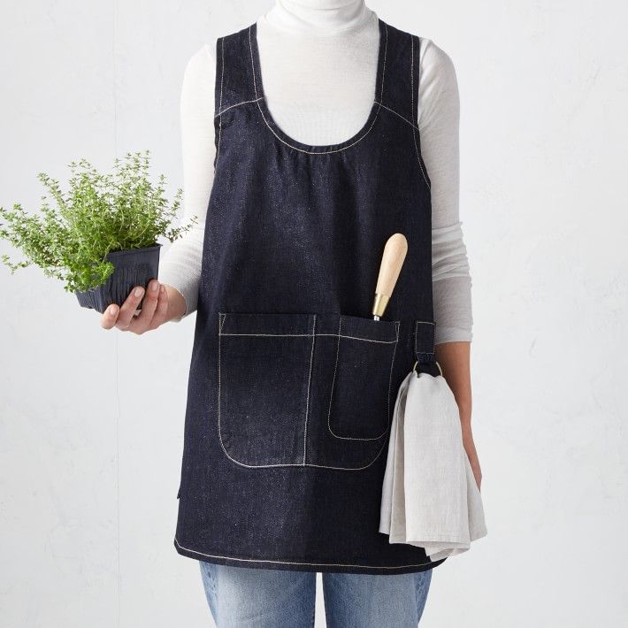 Flora Animalia Worker's Gardening Apronette | Williams-Sonoma