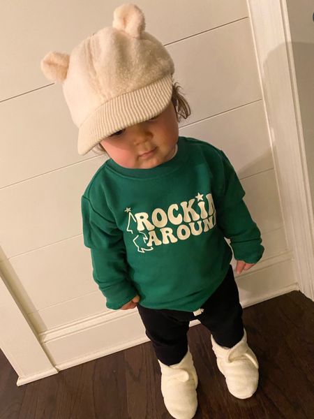 Toddler boy's casual Christmas outfit! Sweatshirt under $10! 

#LTKHoliday #LTKkids #LTKbaby