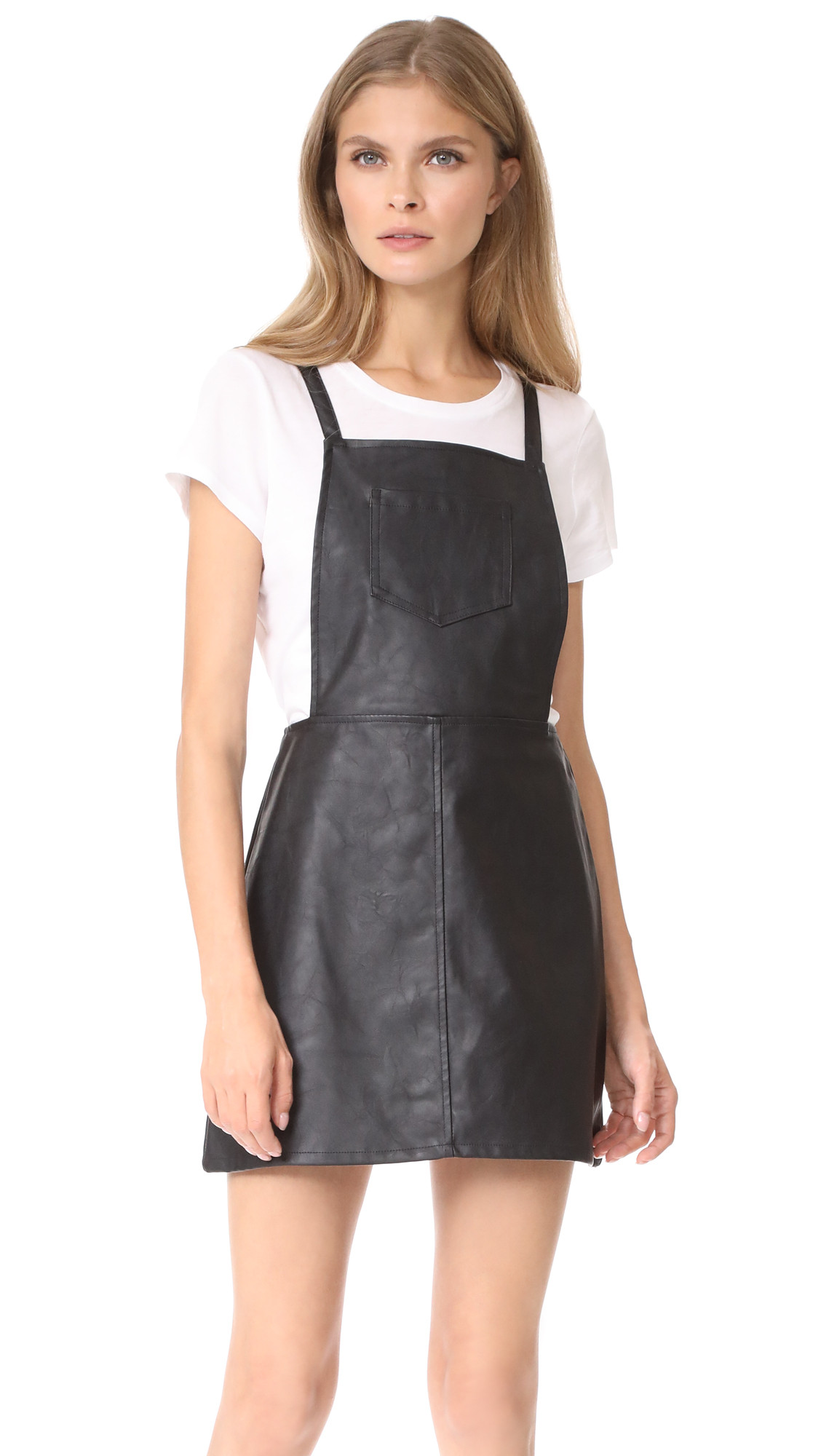 Jack by BB Dakota Robison Faux Leather Dress | Shopbop