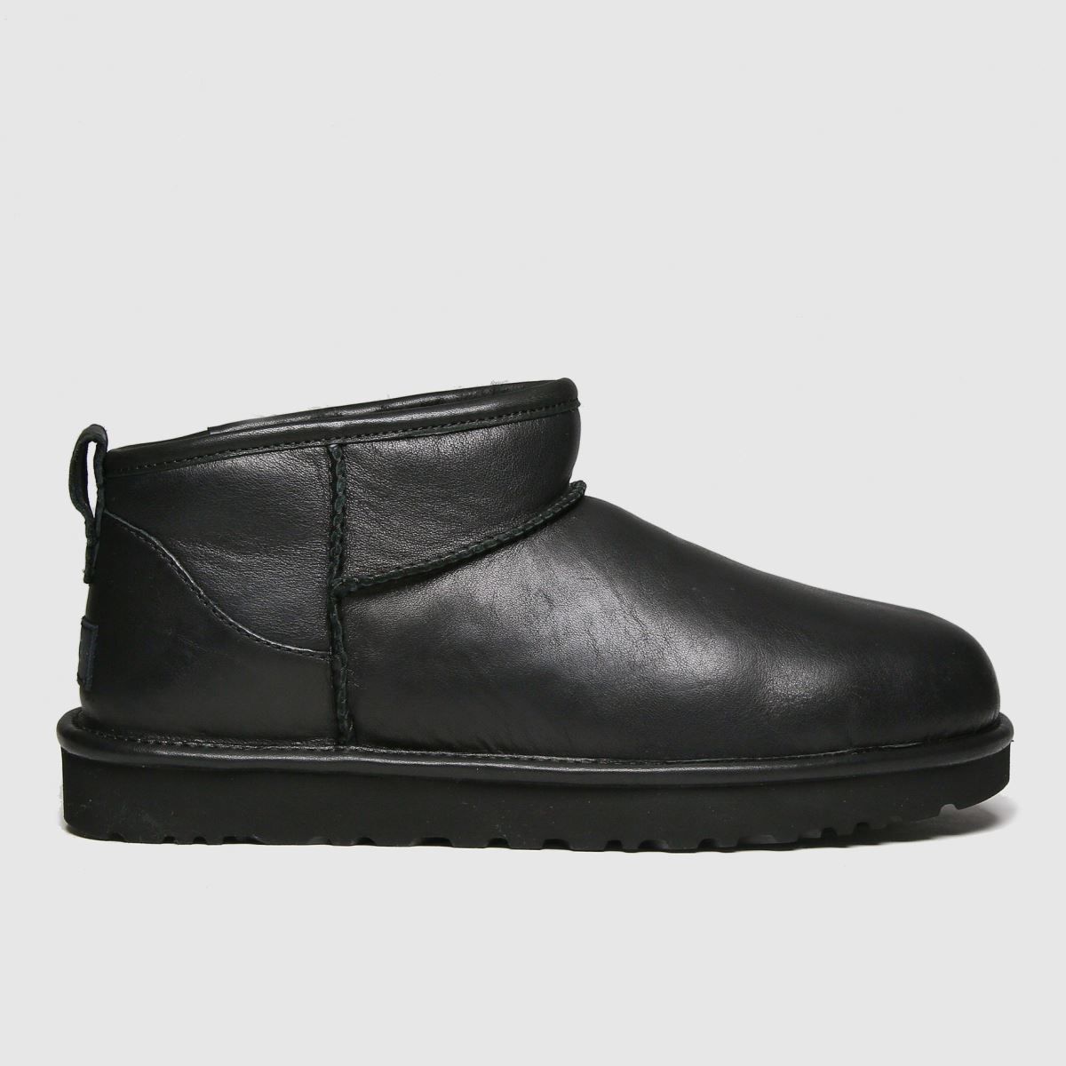 Womens Black UGG Classic Ultra Mini Leather Boots | schuh | Schuh
