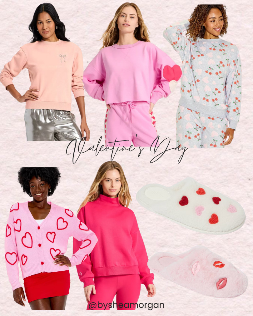 Valentines Day Clothing / Valentines day sweatshirts/ valentines day house shoes/ gift ideas 

 #LTKSeasonal