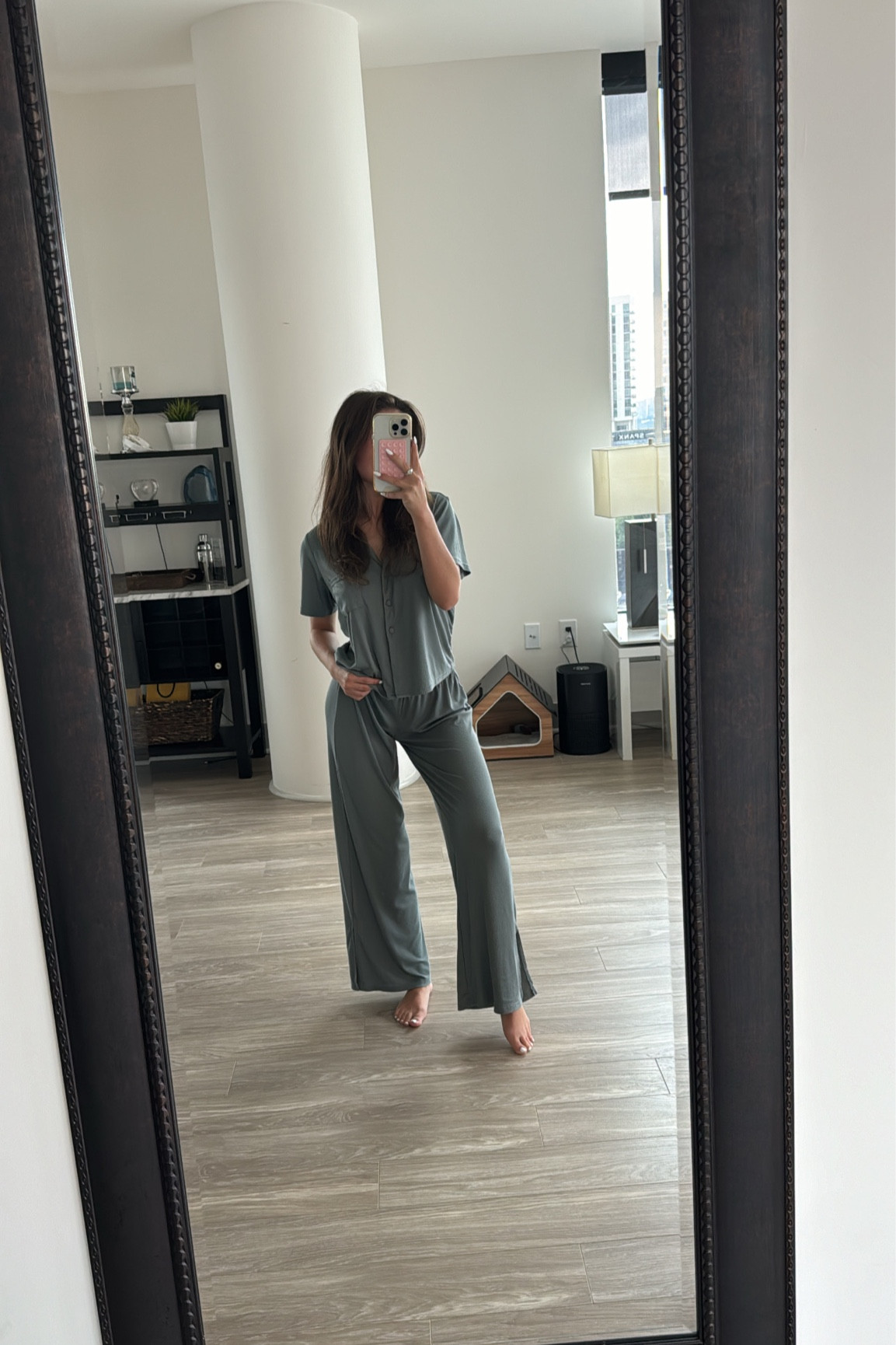 Coziest pajama set from TJ Maxx at such a good price. Couldn’t link the exact one so I linked similar pieces from TJ maxx that I tried on in store!! 

#LTKsalealert #LTKSeasonal #LTKfindsunder50