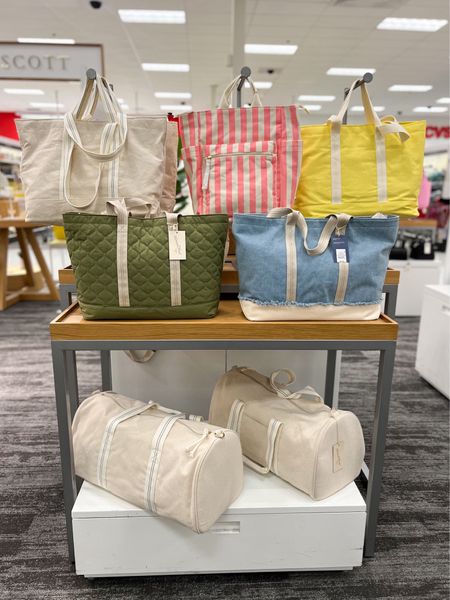 New canvas totes 

Target style, casual fashion, tote bags 

#LTKstyletip #LTKfindsunder50