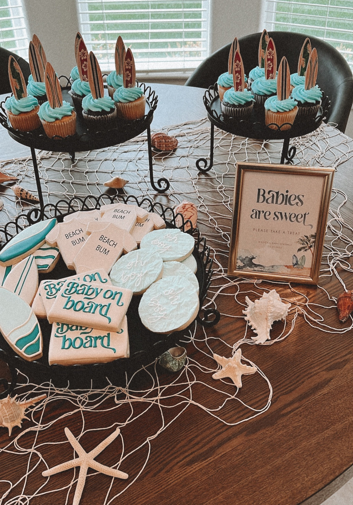Baby on Board baby shower decor // baby shower cookies // surf theme // ocean theme // baby boy

#LTKbump #LTKbaby #LTKfamily