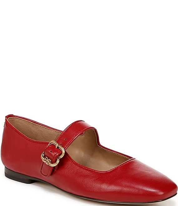 Sam Edelman Michaela Leather Mary Jane Flats | Dillard's | Dillard's