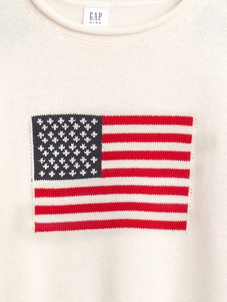 Kids Relaxed Rollneck Intarsia Sweater | Gap Factory