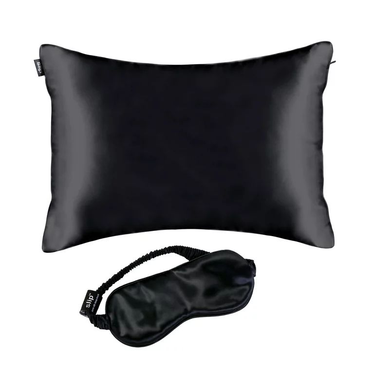 Slip Beauty Sleep To Go, Removable Pillowcase, with Pillow, Black, Travel Set | Walmart (US)