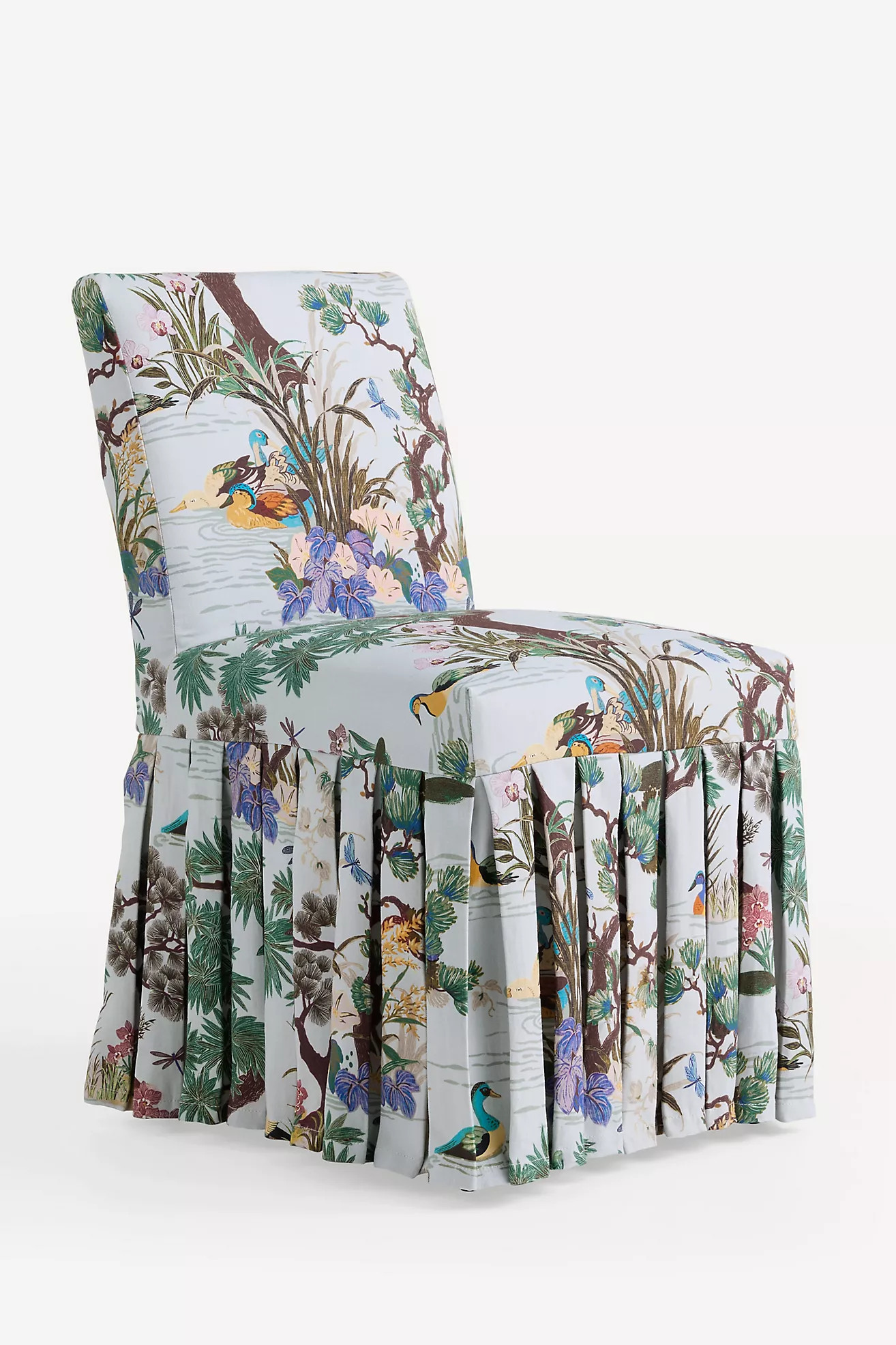 Layla Ruffle Printed Slipcover | Anthropologie (US)