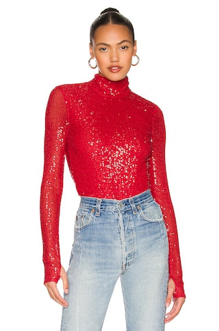 NBD Halima Top in Red from Revolve.com | Revolve Clothing (Global)