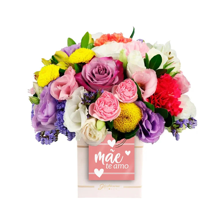 Mix de Flores no Box Mãe Te Amo | Giuliana Flores (BR)