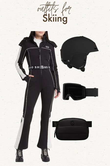 An all black ski outfit, perfect for the slopes!

#LTKSeasonal #LTKstyletip