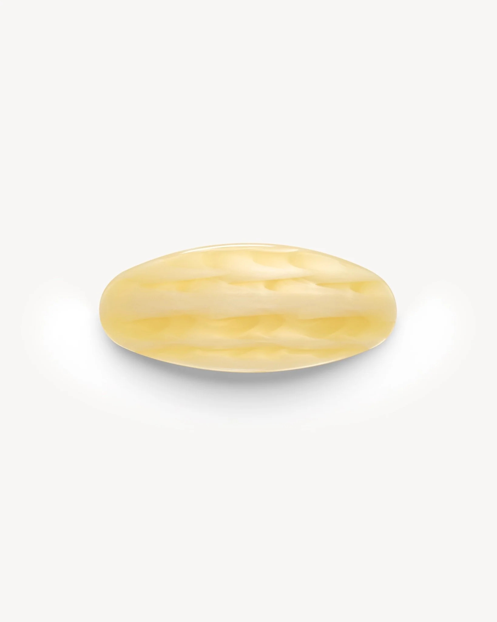 Jumbo Oval Barrette in Citrine | Machete