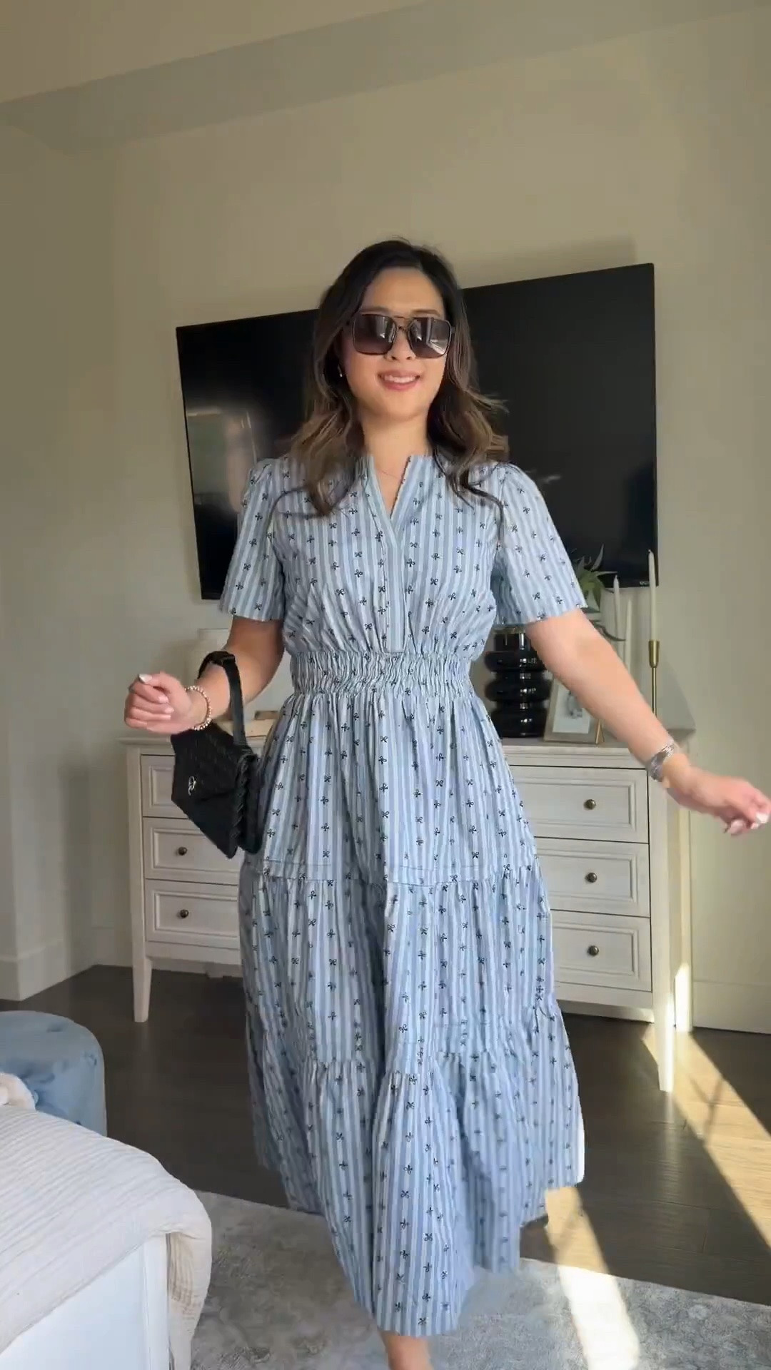 Amazon fashion, midi dress, summer style, bows, affordable fashion

#LTKSeasonal #LTKPetite #LTKootd