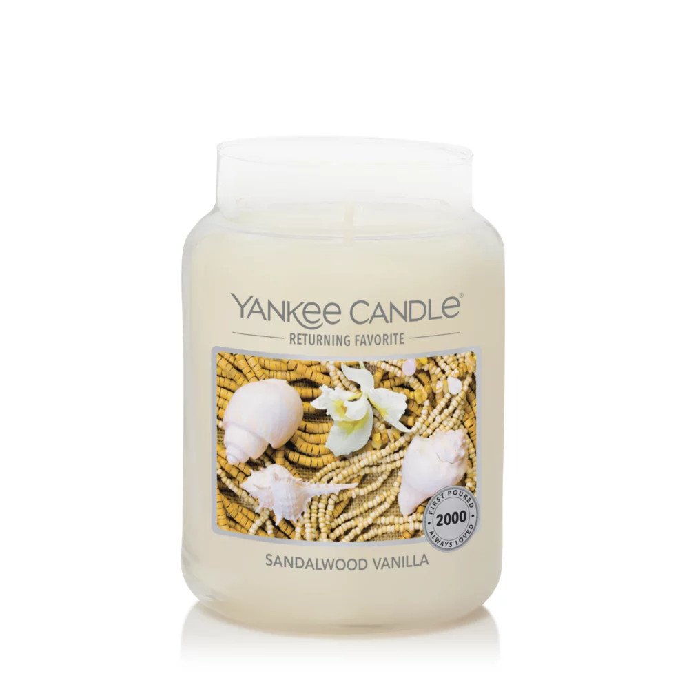 Sandalwood Vanilla Original Large Jar Candle - Large Jar Candles | Yankee Candle | Yankee Candle