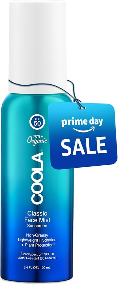 COOLA Organic Sunscreen SPF 50 Sunblock Face Mist, Dermatologist Tested Skin Care for Daily Prote... | Amazon (US)