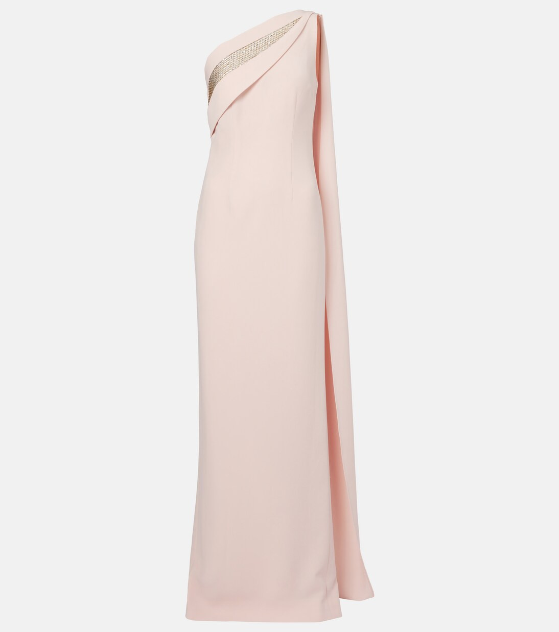 Embellished one-shoulder cady gown | Mytheresa (UK)