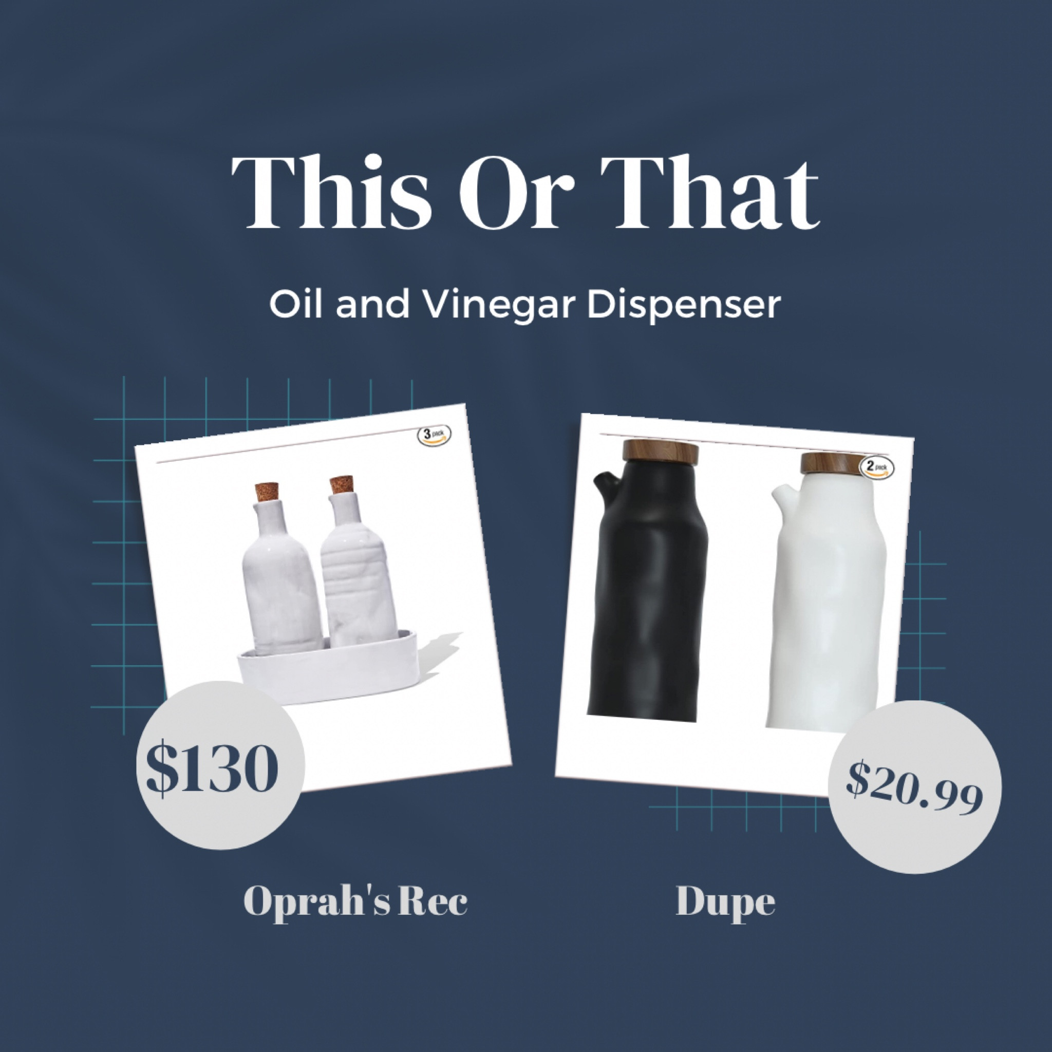 Dupe Alert. 
Oprah’s favorite things list and our more affordable dupe  

#LTKhome #LTKsalealert #LTKCyberweek