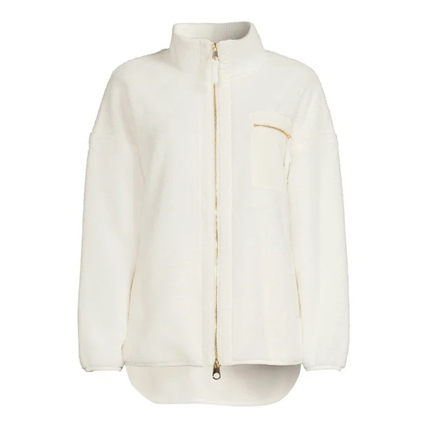 Avia Women’s Faux Sherpa Jacket, up to Size XXXL | Walmart (US)