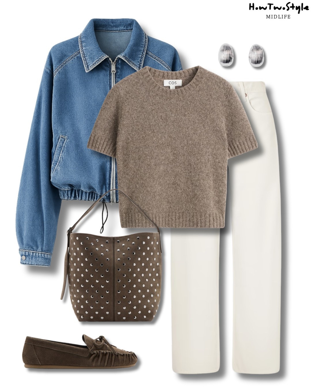 A bit obsessed with this soft denim bomber.  Such a great shape.

#LTKstyletip #LTKaustralia #LTKover50style