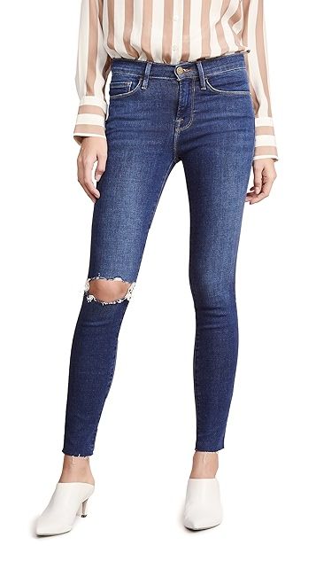 Le Skinny de Jeanne Raw Jeans | Shopbop