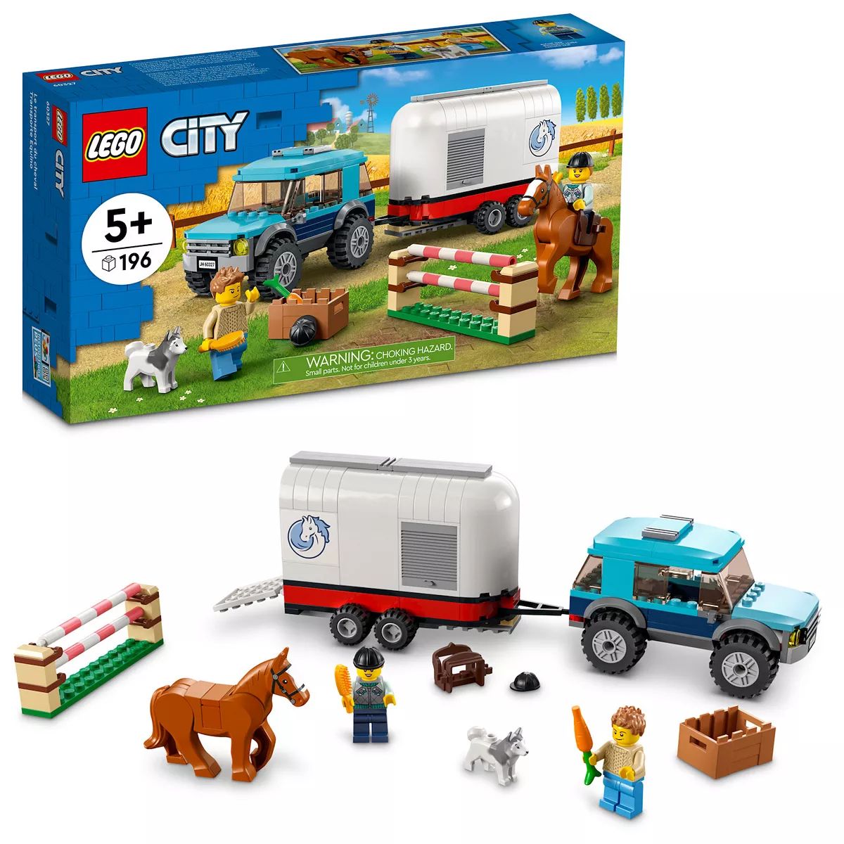LEGO City Horse Transporter 60327 Building Kit (196 Pieces) | Kohl's