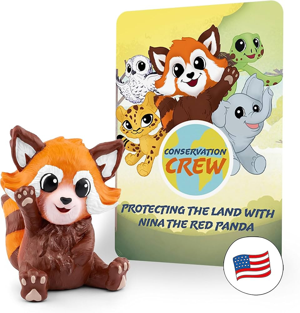 Tonies Nina The Red Panda Audio Play Character from Conservation Crew | Amazon (US)