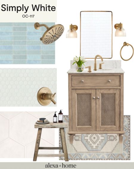 Coastal bathroom, bathroom design, coastal decor,  fresh bath design 


#LTKhome